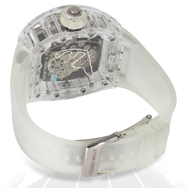 AET Remould Richard Mille Sapphire Collection Tourbillon “U003” RM003 Piece Unique