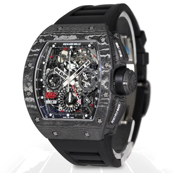 Richard Mille RM11-02 Flyback Chronograph Dual Time Zone “Jet Black” Americas Limited Edition