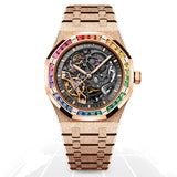 Audemars Piguet Royal Oak Frosted Gold Double Balance Wheel Openworked “Rainbow” 15412OR.YG.1224OR.01-B