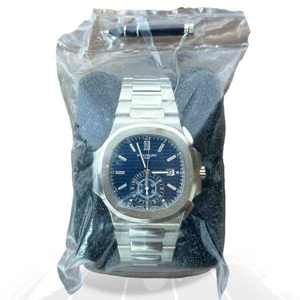Patek Philippe Nautilus “40th Anniversary” Chronograph “Single Sealed” 5976/1G-001