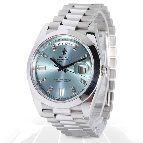 Rolex Day-Date 40 “Baguette” 228206