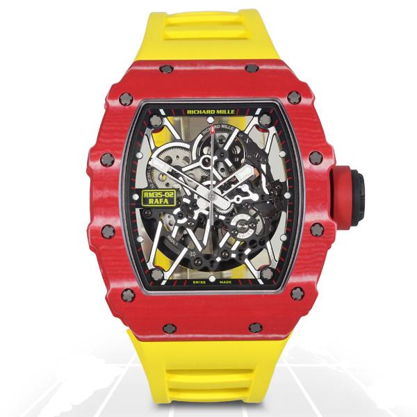 Richard Mille	Rafael Nadal Red Quartz Tpt Ntpt	Rm035-02 Ntpt A.t.o Watches