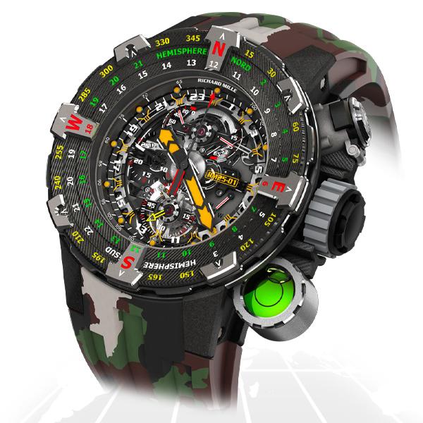 Richard Mille	Rm25-01 Tourbillon Adventure	Rm25-01 Ca Latest Watches