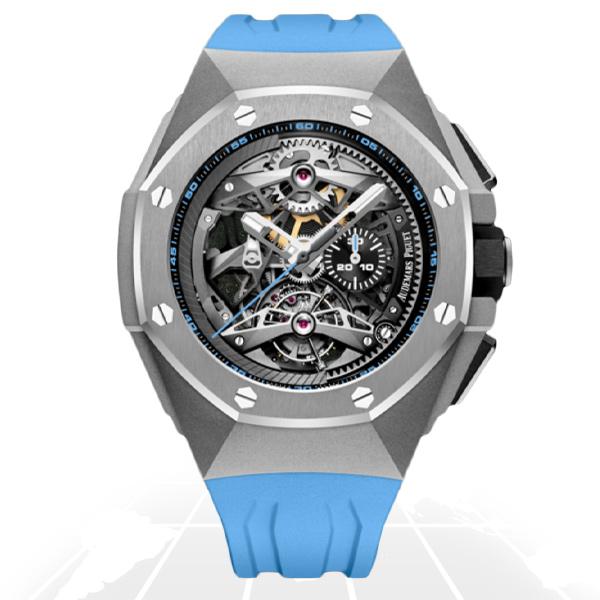 Audemars Piguet	Royal Oak Concept Tourbillon Chronograph	26587Ti.oo.d031Ca.01 Latest Watches