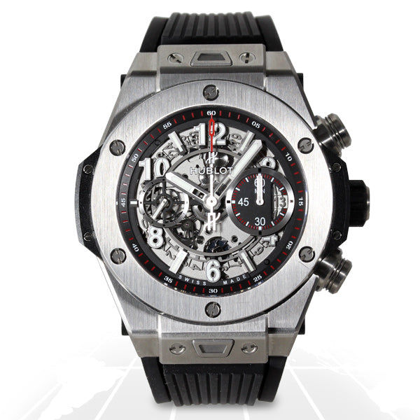 Hublot	Big Bang Unico Titanium 45mm	411.NX.1170.RX