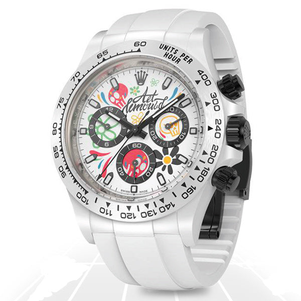 AET Remould	Rolex Cosmograph Daytona Rodin Collection "The Chance White"	116503