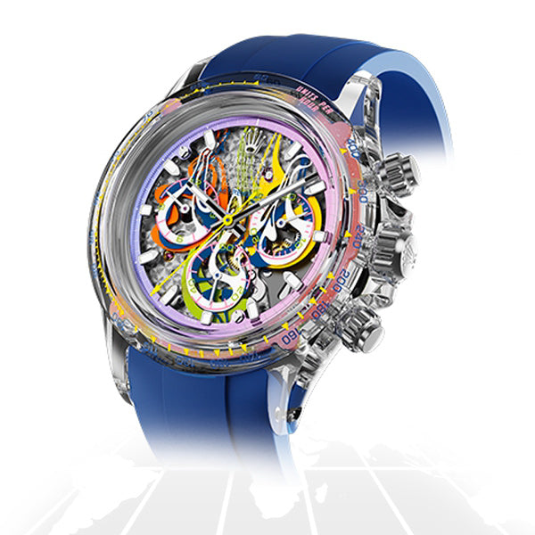 AET Remould	Rolex Cosmograph Daytona Sapphire Graffiti Collection "Spread"	116503