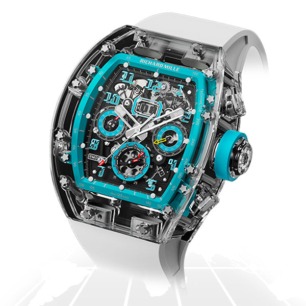 AET Remould	Richard Mille Sapphire Collection Flyback Chronograph "A011 Abu Dhabi Special Edition"	RM011 FM