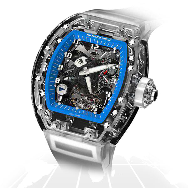 AET Remould	Richard Mille Sapphire Collection Tourbillon Marine "A15"	RM015