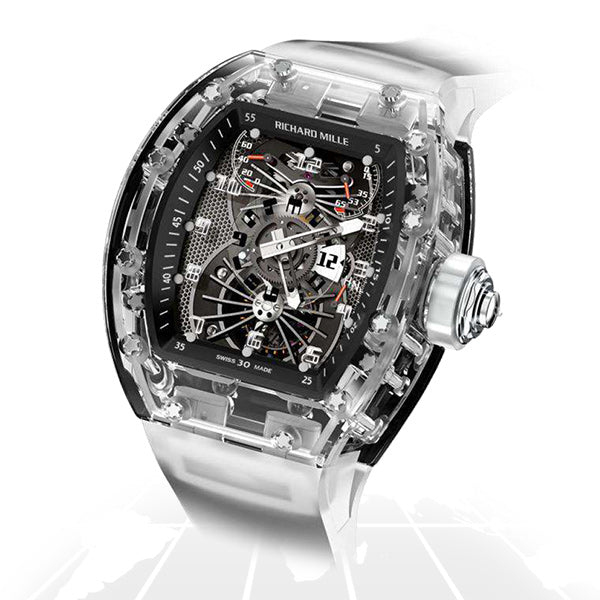 AET Remould	Richard Mille Sapphire Collection Tourbillon Aerodyne Dual Time Zone "A22"	RM022