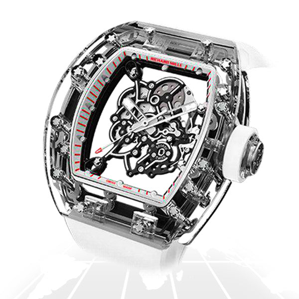 AET Remould	Richard Mille Sapphire Collection "A55 Ivory And Ruby"	RM055