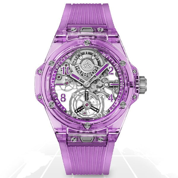 Hublot Big Bang Tourbillon Automatic Purple Sapphire 429.JM.0120.RT