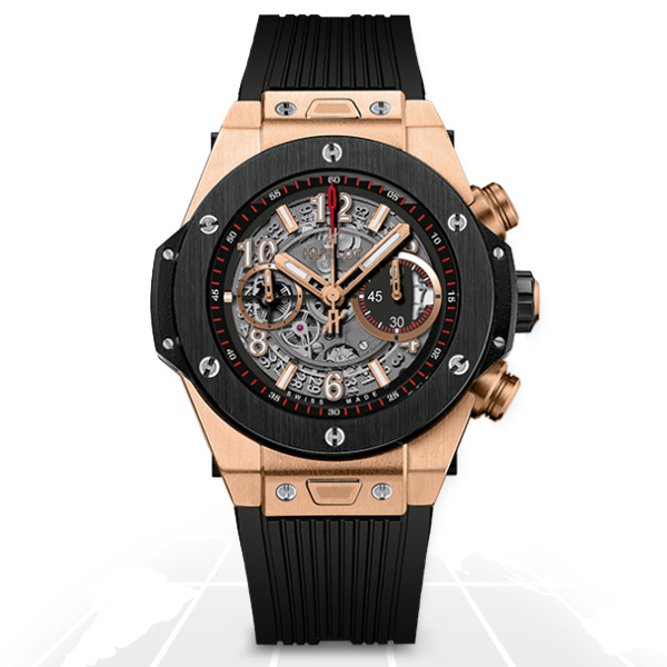 Hublot	Big Bang Unico King Gold Ceramic 45Mm	411.om.1180.rx A.t.o Watches