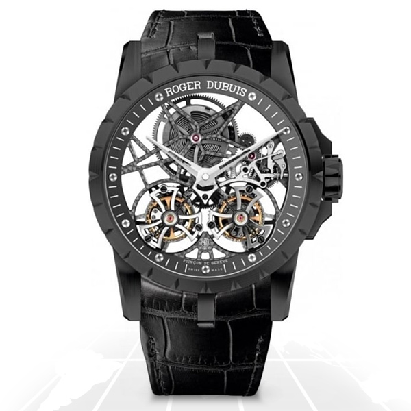 Roger Dubuis	Exclibur Skeleton Double Flying Tourbillon	Rddbex0471 A.t.o Watches